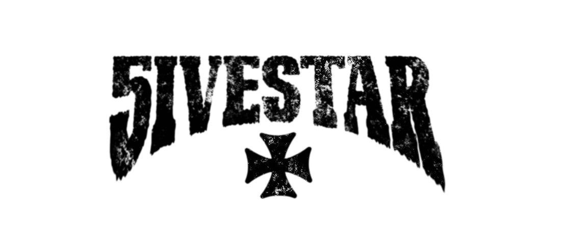 BLACK "VARSITY STAR" ZIP UP